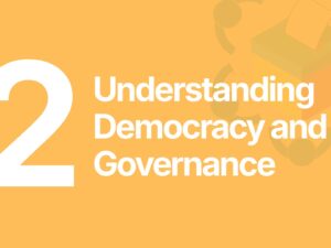 Chapter Two: Understanding Democracy and Governance